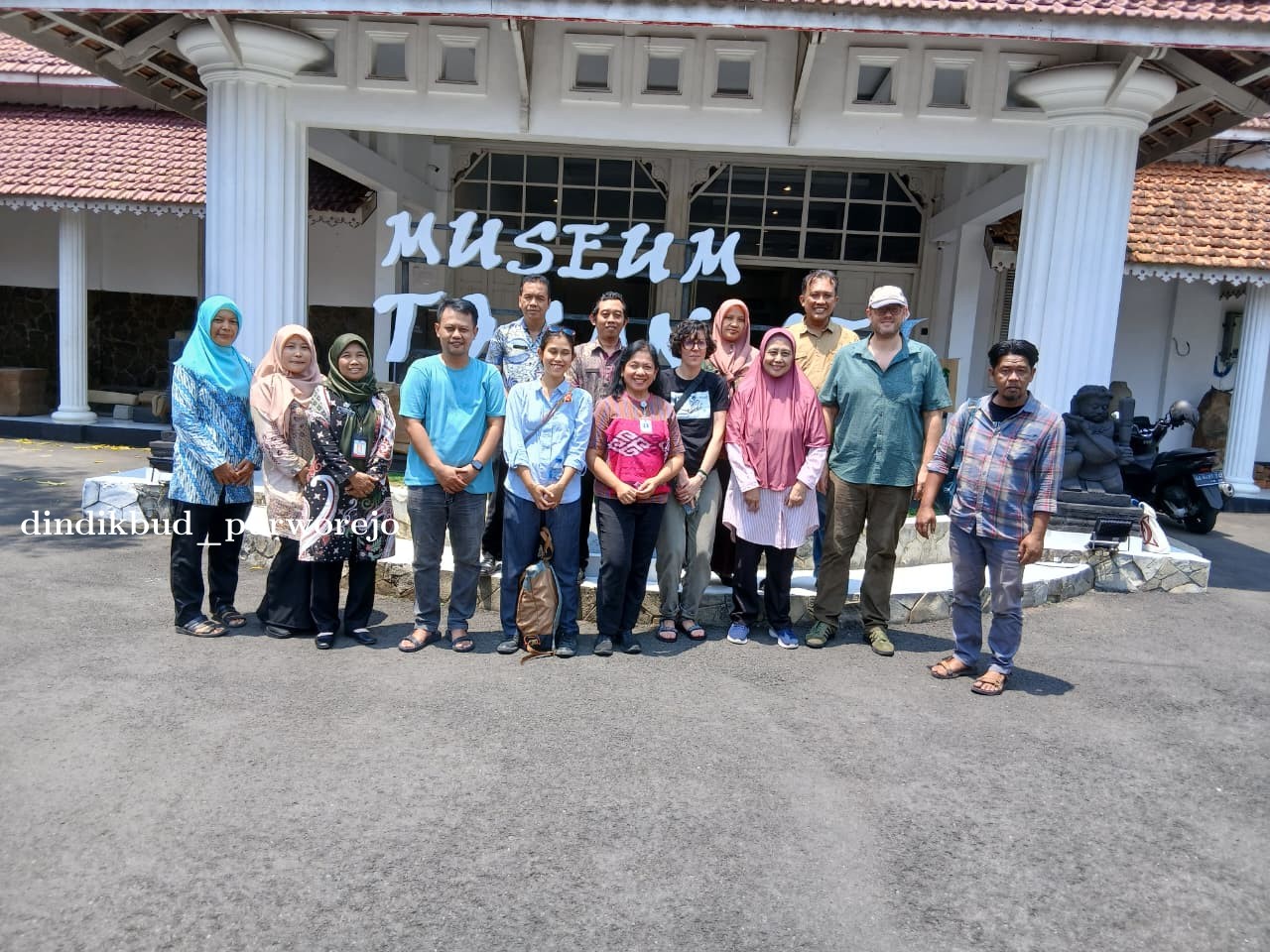 Prasasti Sipater Koleksi Museum Tosan Aji, Menjadi Salah Satu Objek Penelitian BRIN Bekerja Sama EFEO