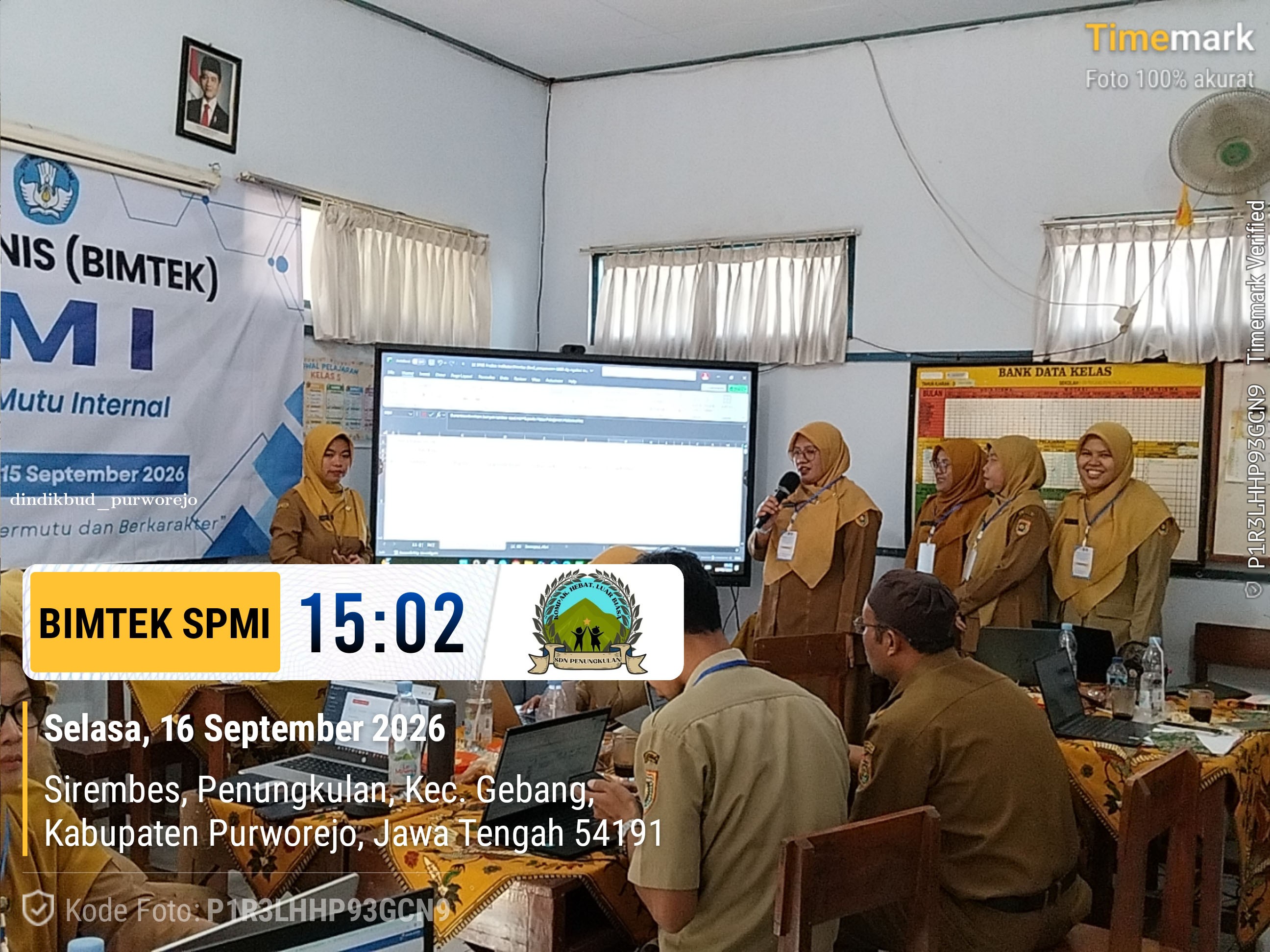 GUGUS 3 GEBANG ADAKAN BIMTEK SPMI