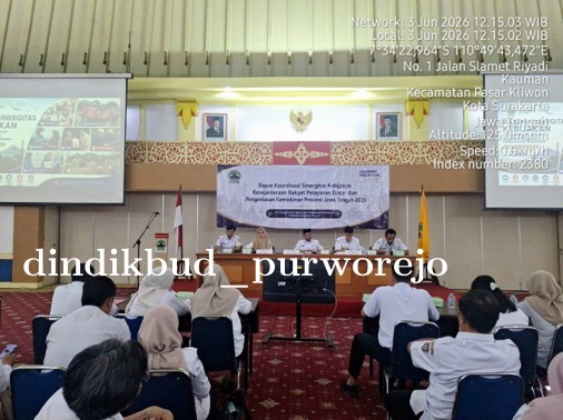 Dindikbud Purworejo berpartisipasi mempercepat penanggulangan kemiskinan di wilayah Jawa Tengah