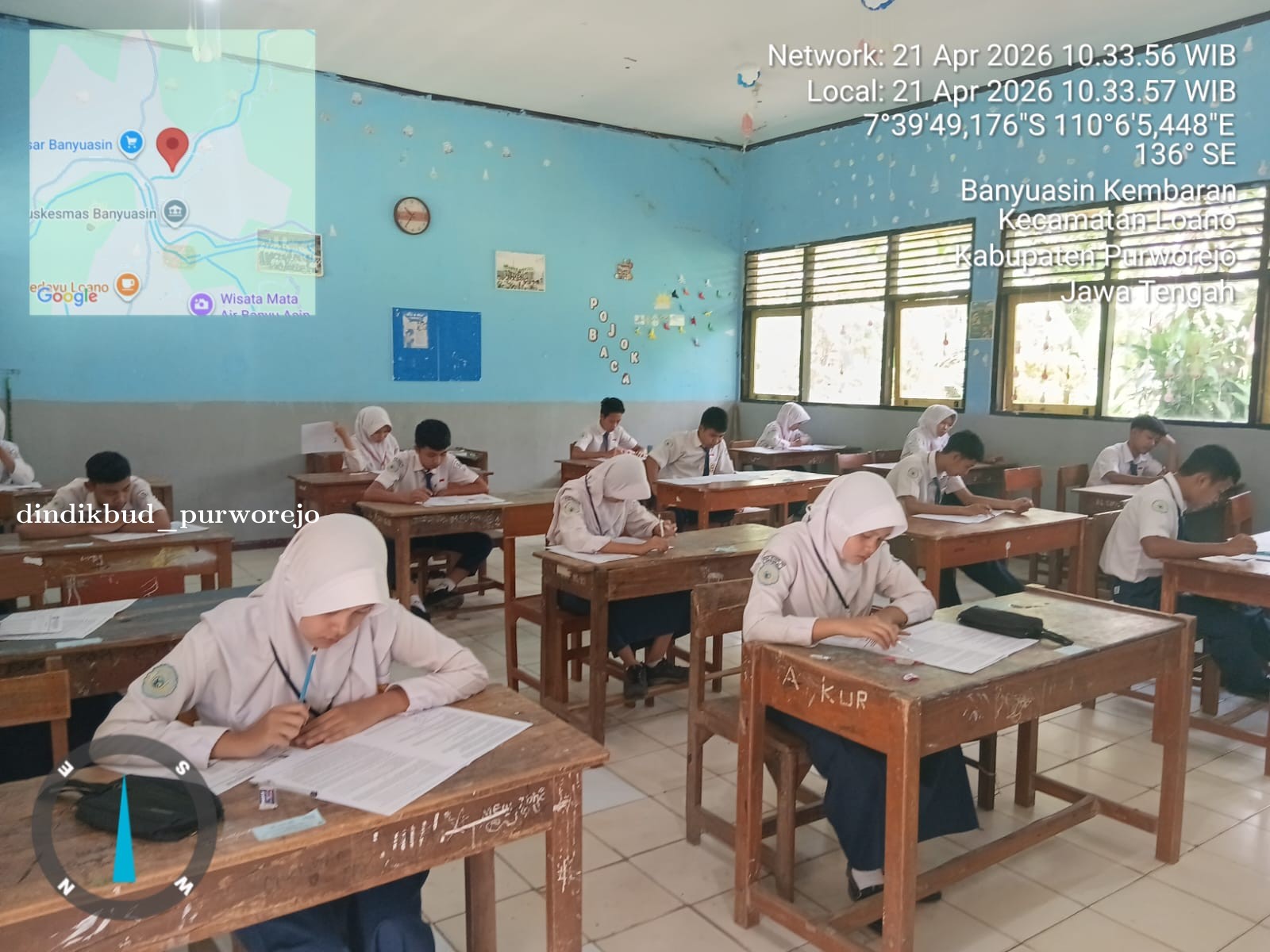 Pelaksanaan TUC dan ASTS di SMP Negeri 29 Purworejo berjalan sukses 