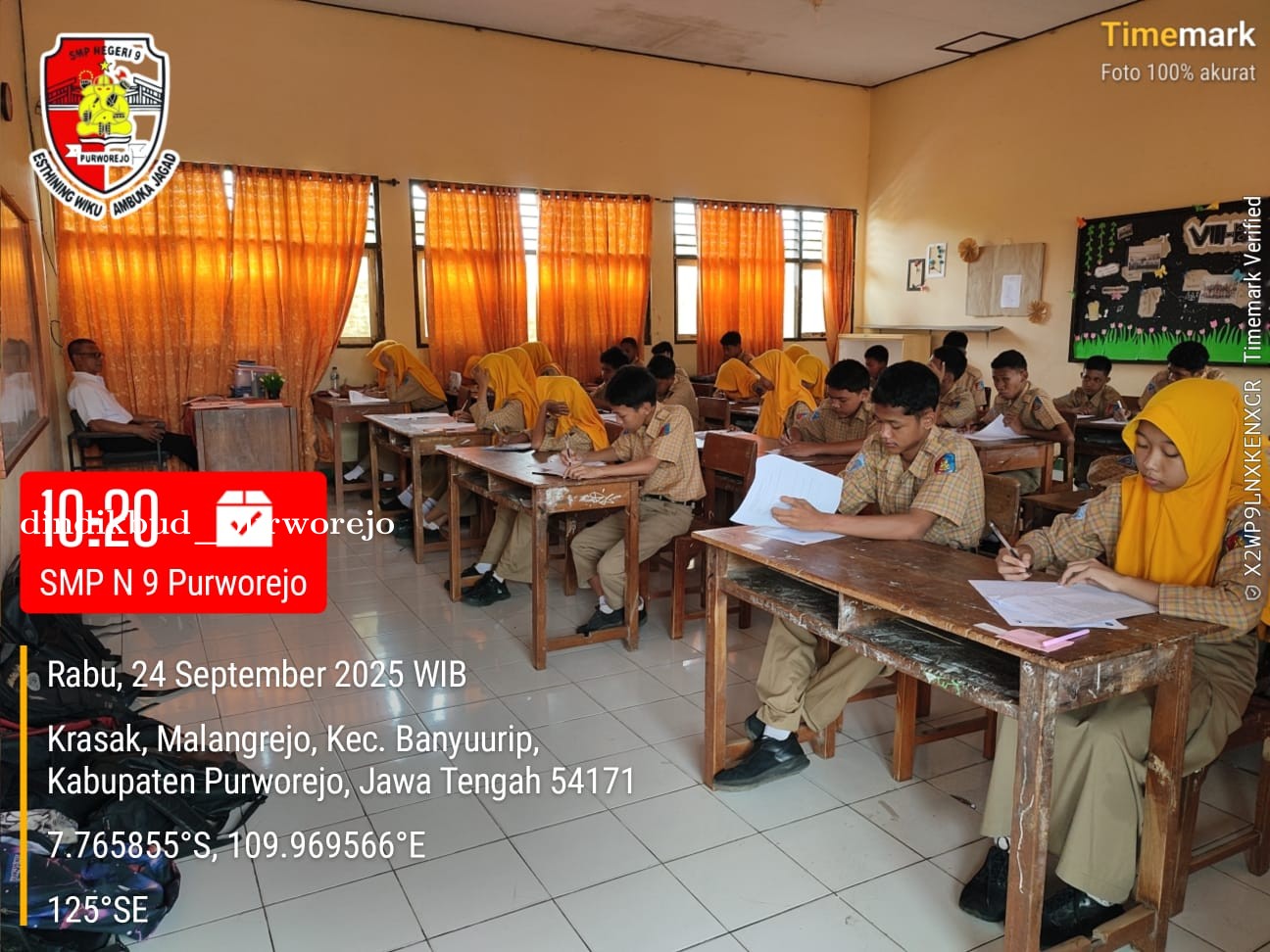 Asesmen Sumatif Tengah Semester (ASTS) untuk semester ganjil Tahun Ajaran 2025/2026 mulai di gelar