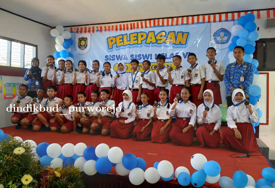 PELEPASAN SISWA KELAS VI SD NEGERI PLAOSAN: MENGUKIR KENANGAN INDAH MENUJU MASA DEPAN GEMILANG